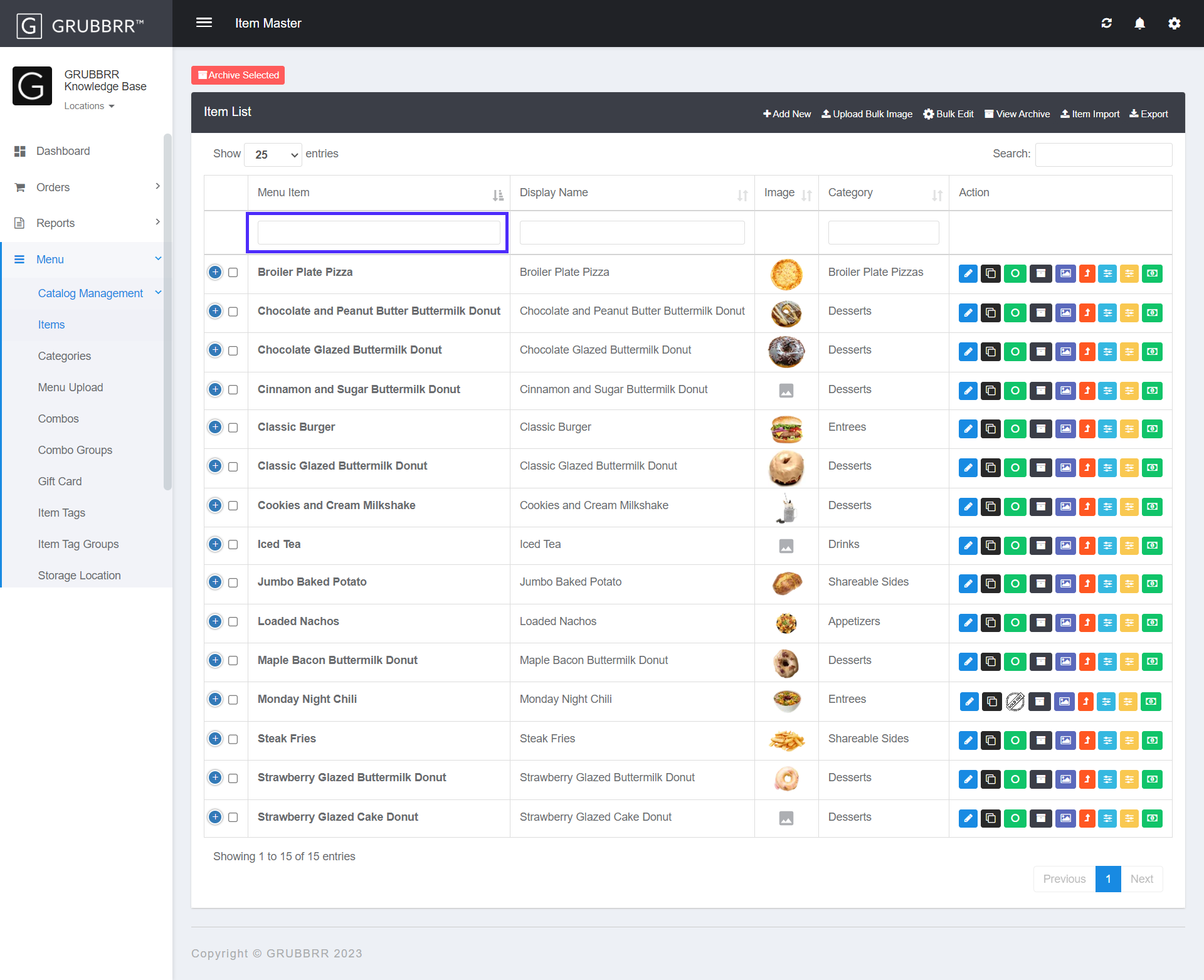 Sorting, Filtering, and Searching Lists in the GRUBBRR Portal – GRUBBRR ...